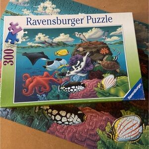 Vintage 1996 Ravensburger Underwater